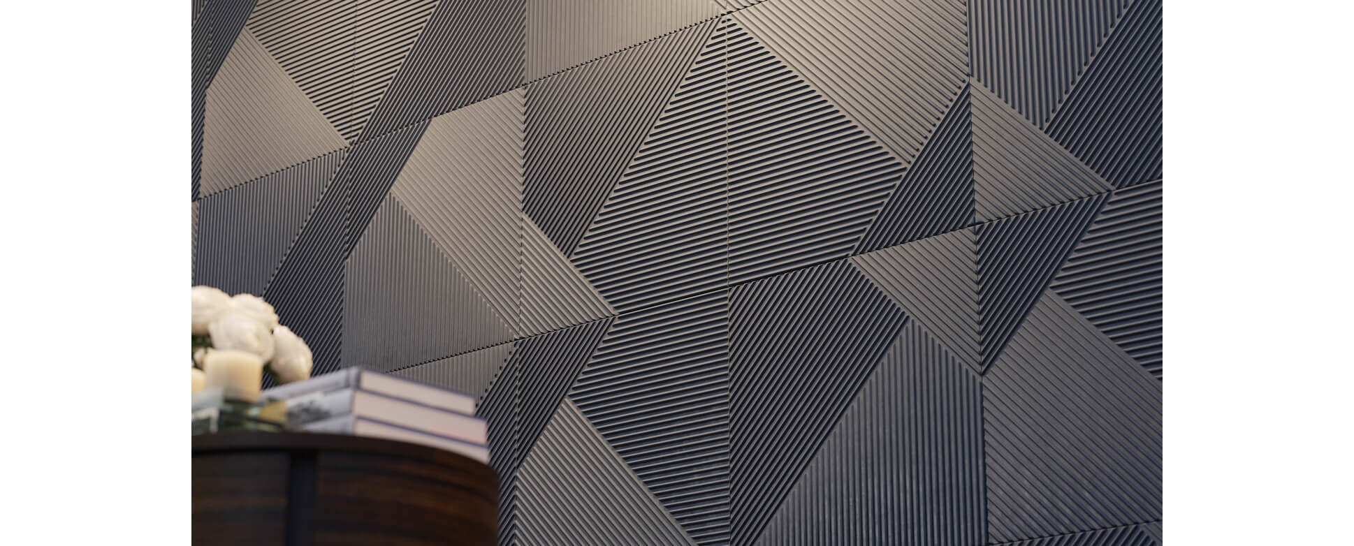 Wall panel Line Mdf - 2